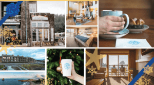 Inn at Cape Kiwanda holiday gift card offer photo collage